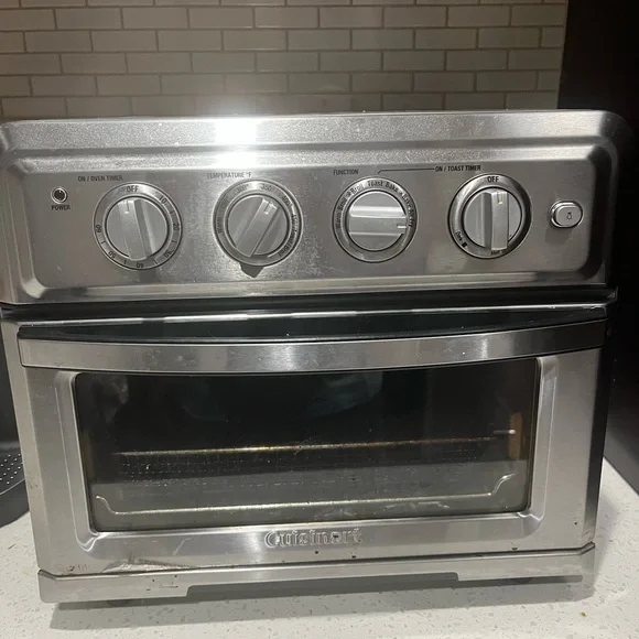 Cuisinart Stainless Steel Air Fryer Toaster Oven used $230 - Picture 2 of 2